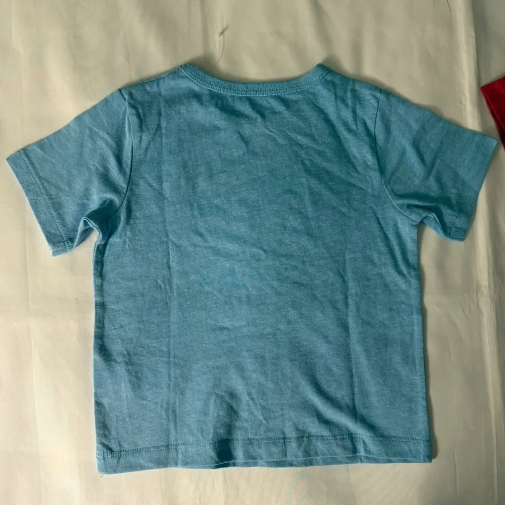 The Children’s Place 2p 18-24M Short Sleeve T-Shirt Bundle - Red & Blue
